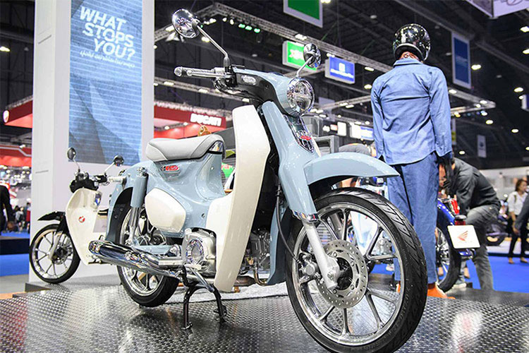 Xe máy Honda Super Cub C125 - Xanh Lam xám