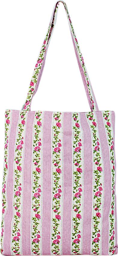 Túi Tote Nữ Sọc Hoa Hồng XinhStore TVBM_24 (41 x 30 cm)