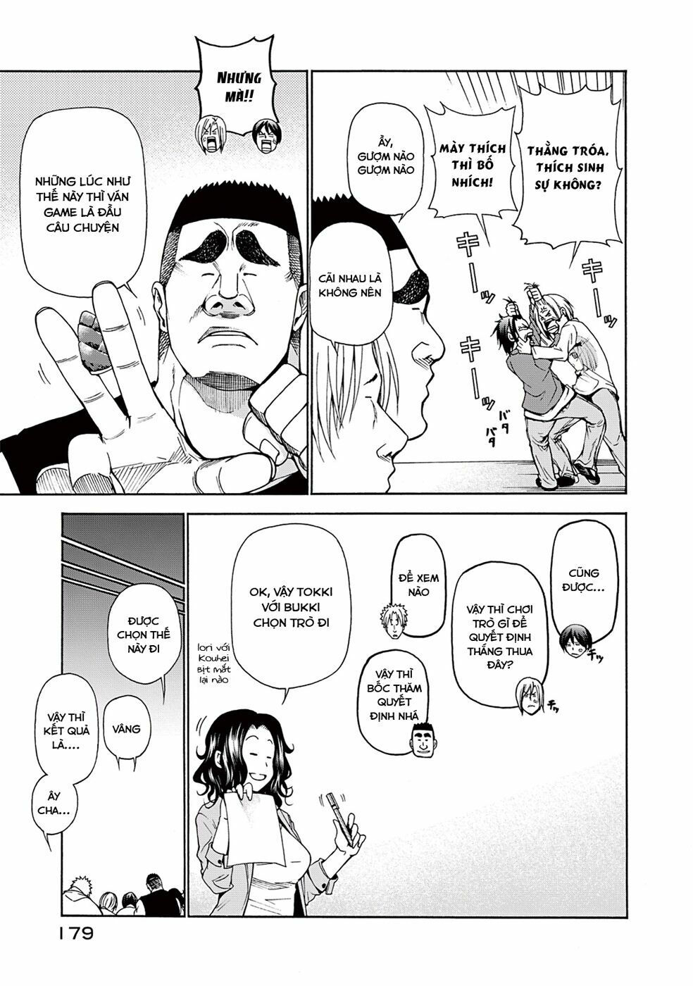 cô gái thích lặn - grand blue chapter 12.5 7