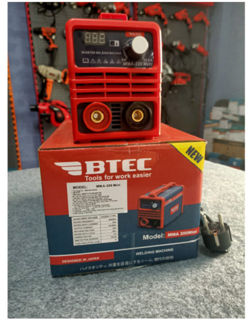 MÁY HÀN ĐIỆN TỬ BTEC MMA-200 MINI - HÀNG CHÍNH HÃNG