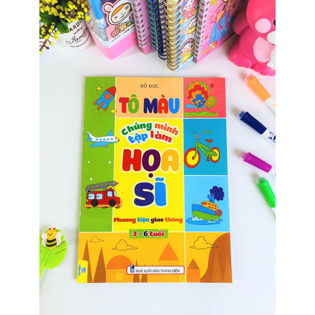 Sách - Combo 7 cuốn Tô Màu Chúng Mình Tập Làm Họa Sĩ - ndbooks