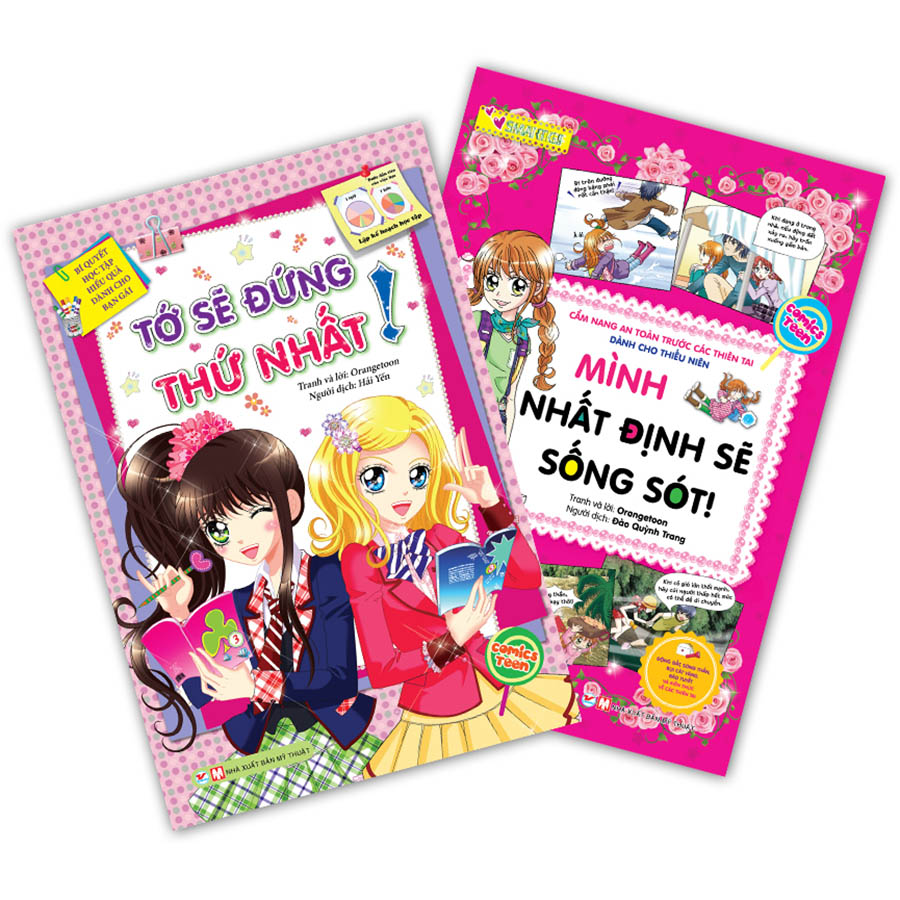 Combo 2 Cuốn : Bộ  Smart Girls - Mình Nhất Định Sẽ Sống Sót + Tớ Sẽ Đứng Thứ Nhất