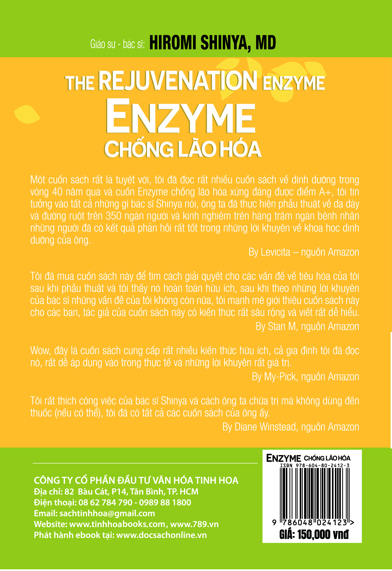 Sách: Enzyme Chống Lão Hóa