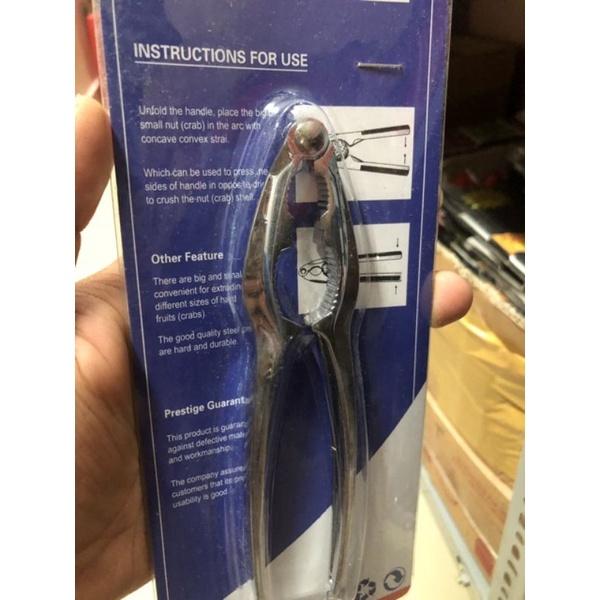 Dụng cụ kẹp càng cua / quả óc chó bằng inox 304 không gỉ