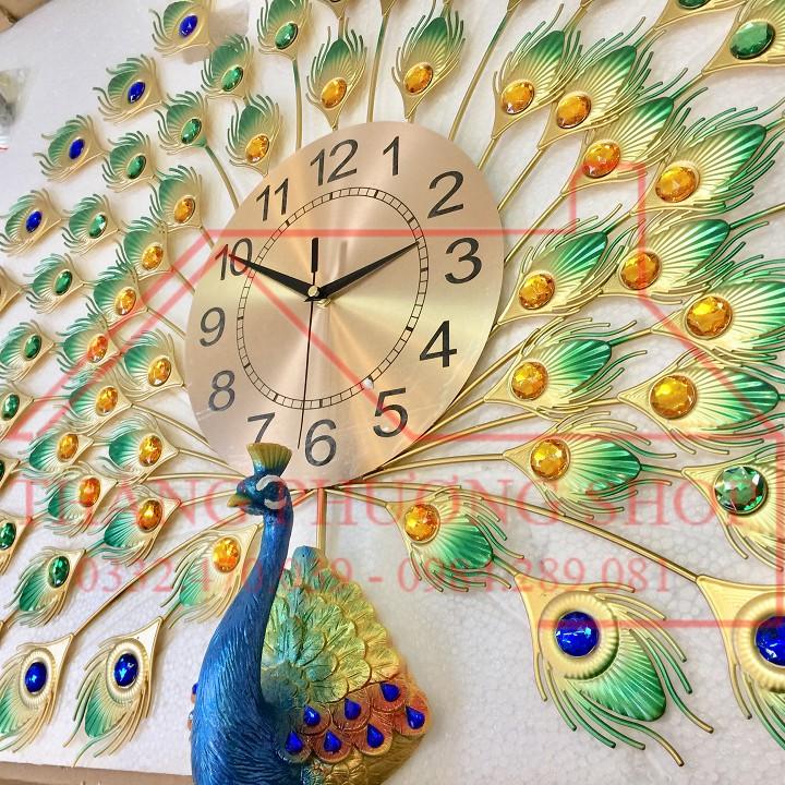 Đồng Hồ Treo Tường Công Xanh Cỡ Lớn TP-033G