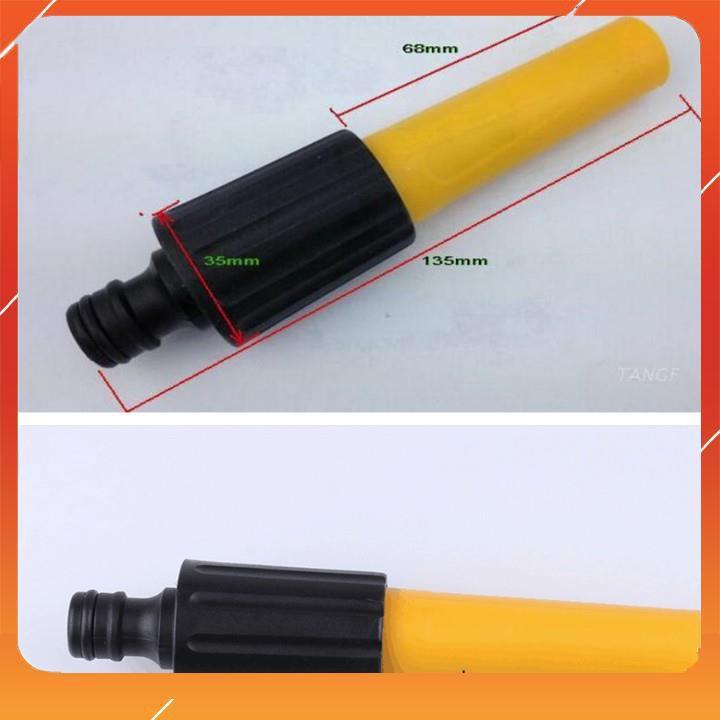 Bộ dây vòi xịt bơm nước tưới rửa , tăng áp 3 lần, loại 15m 206622-5 cút sập, nối đen