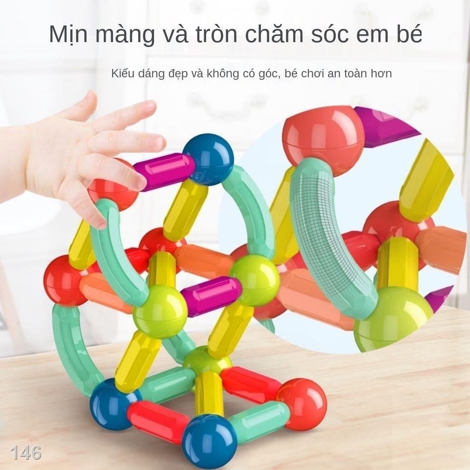 Đồ Chơi Bộ Lắp Ghép Nam Châm Từ Tính Đầy Màu Sắc Cao Cấp 36pcs