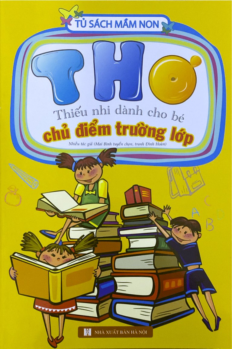 Bộ Thơ Thiếu Nhi 6 Cuốn Dành Cho Bé