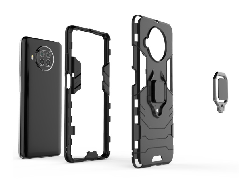 Ốp lưng dành cho Xiaomi Mi 10T Lite iron man chống sốc kèm iring