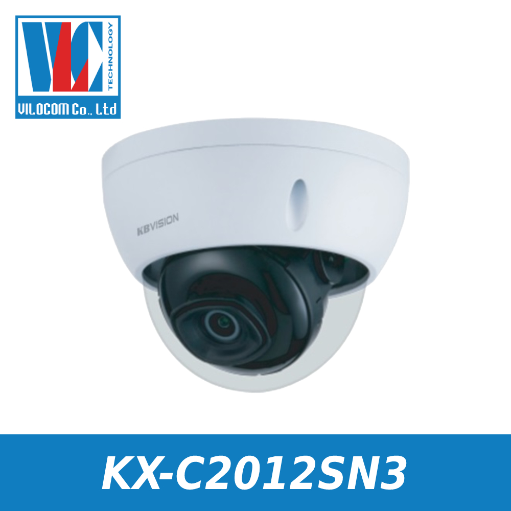 Camera IP Dome hồng ngoại 2.0 Megapixel KBVISION KX-C2012SN3 - Hàng Chính Hãng