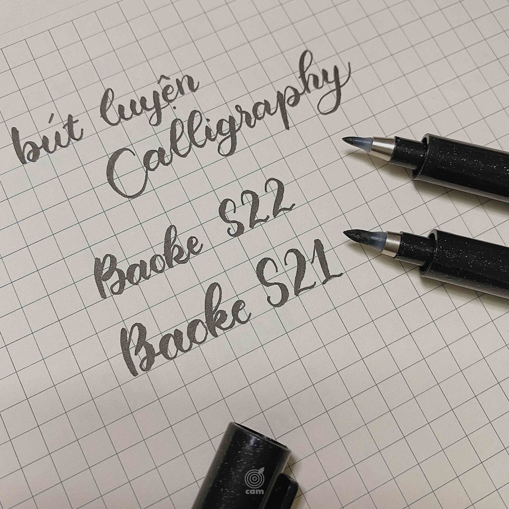 Bút viết thư pháp hán tự, CALLIGRAPHY Baoke S20 - S21 - S22 - Mực đen