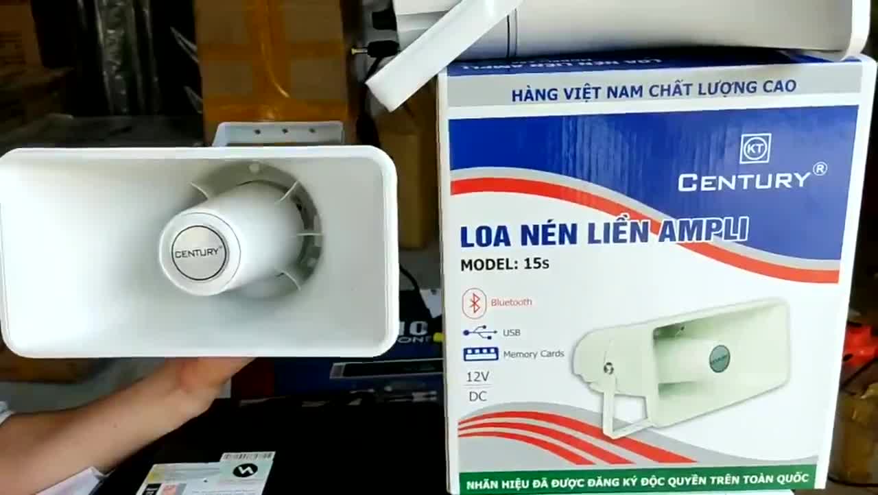 LOA NÉN LIỀN ÂM LI 12V - CÓ THẺ NHỚ, CẮM MICRO CÓ BLUETOOTH-HÀNG NHẬP KHÂU