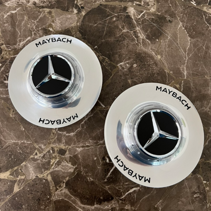 01 CHIẾC Logo chụp mâm, ốp lazang bánh xe ô tô Maybach G010