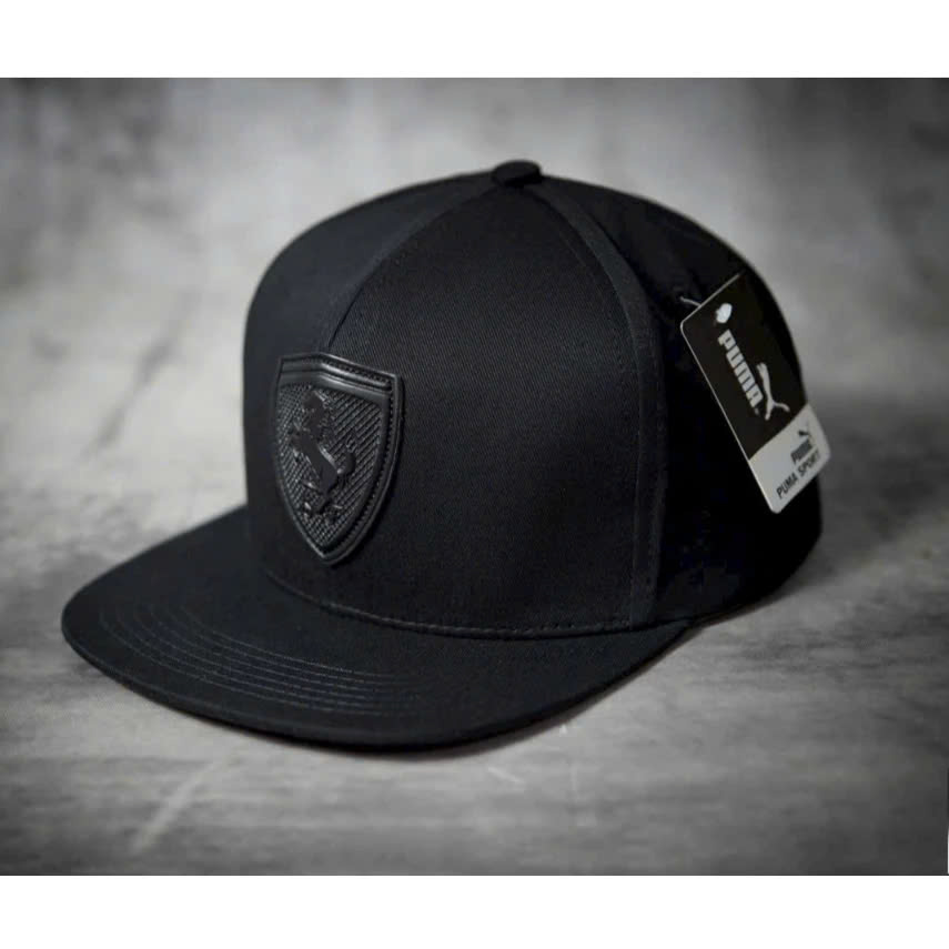 Nón kết, mũ lưỡi trai Snapback FERRARI vải Kaki đẹp Form chuẩn (Ảnh thật)
