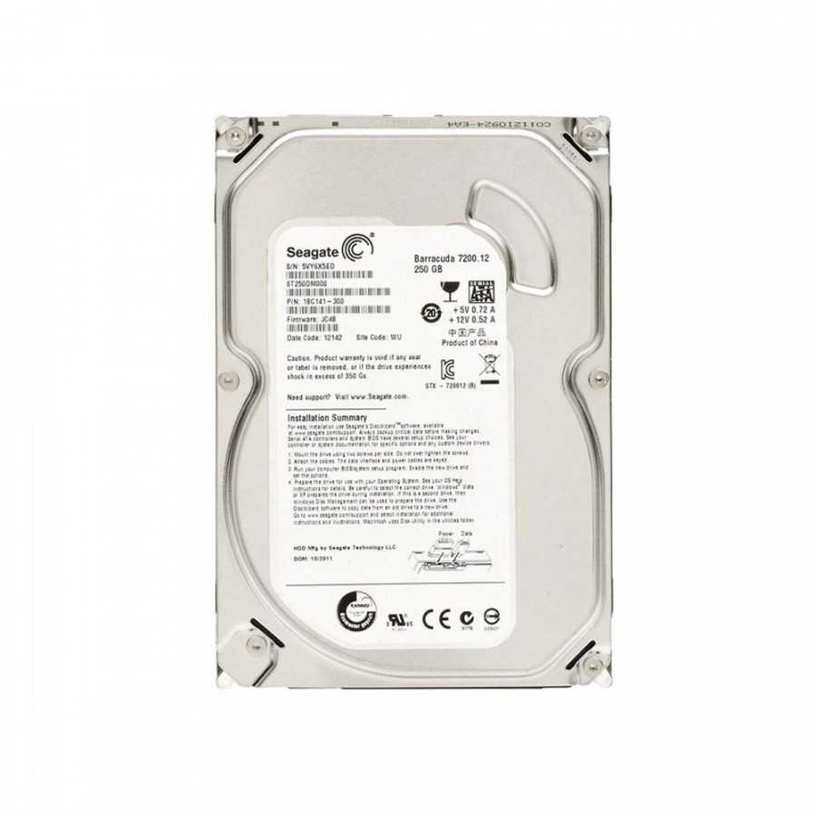 Ổ cứng HDD 250G Seagate SATA - Tặng Cáp SATA - Bảo hành 12T - Hàng nhập khẩu