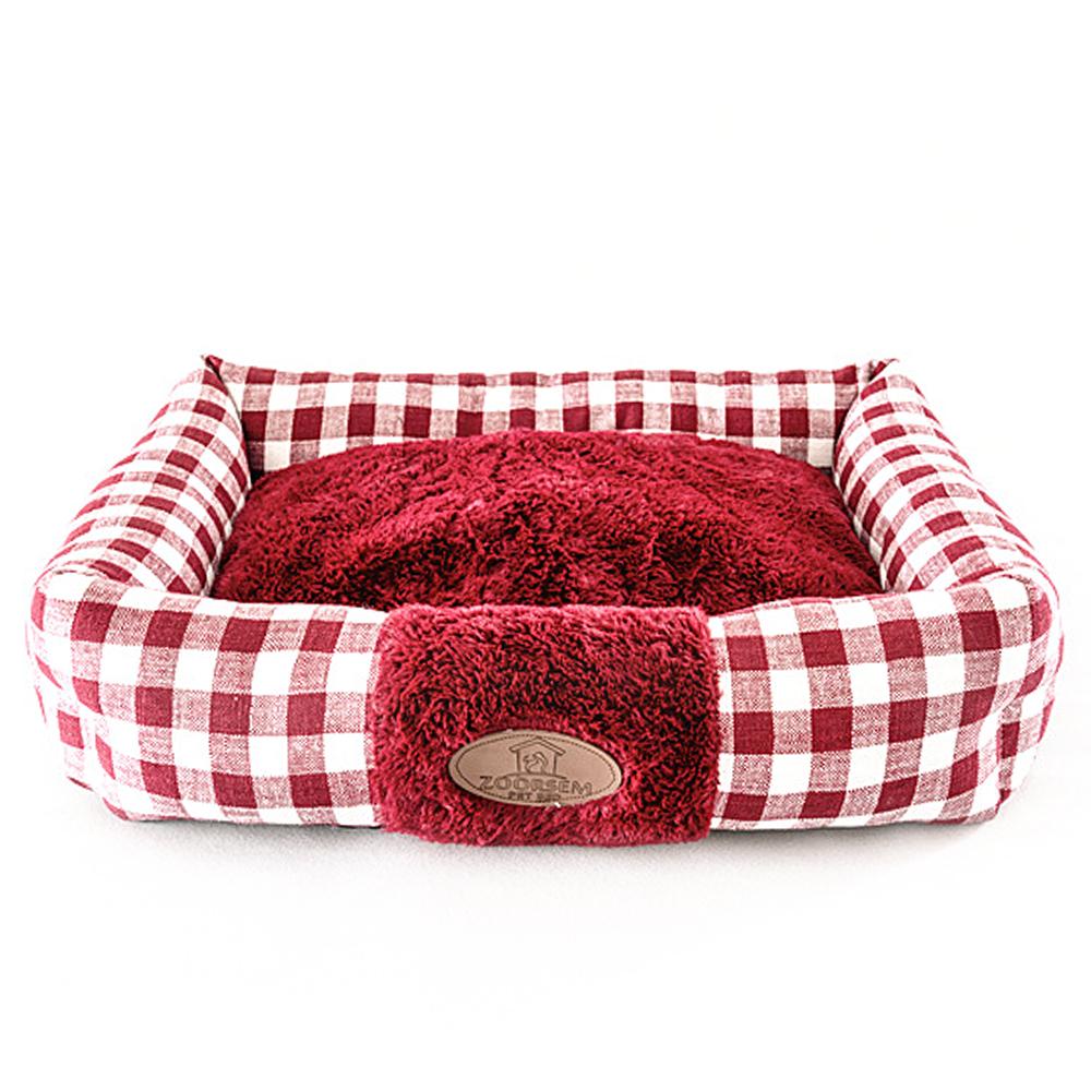 Giường cho thú cưng, chất liệu mềm, hình chữ nhật