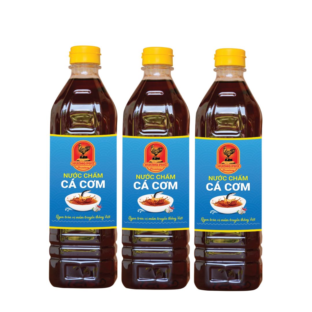 Nước chấm cá cơm Hương Phú | Nước chấm | nước mắm | 7 độ đạm| 1000ml | P10007