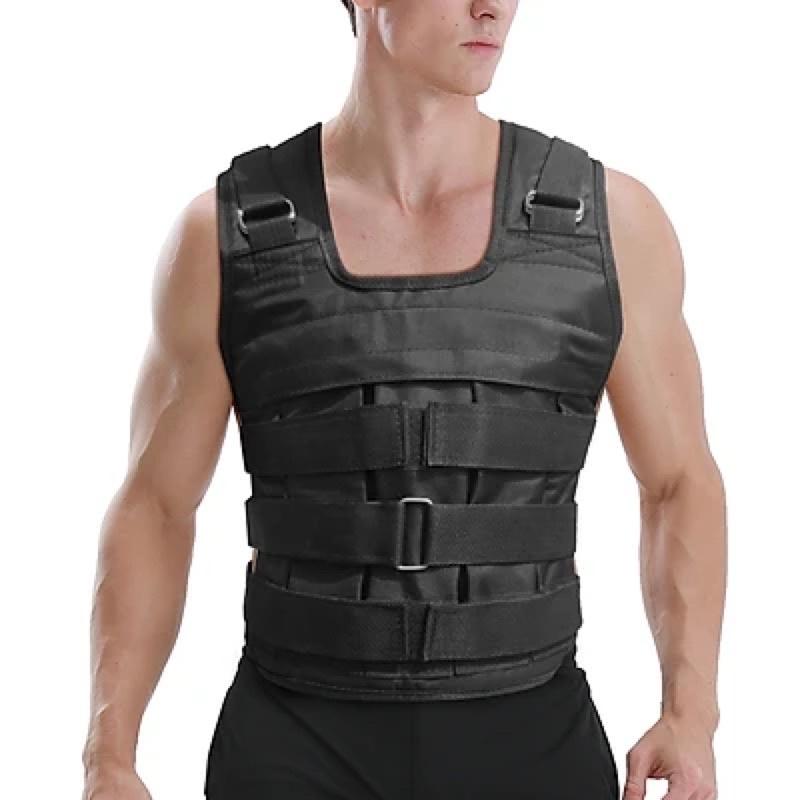 Vỏ Áo Tạ Thể Lực Oxford Nhồi Tối Đa 50Kg Có Thể Điều Chỉnh Trọng Lượng