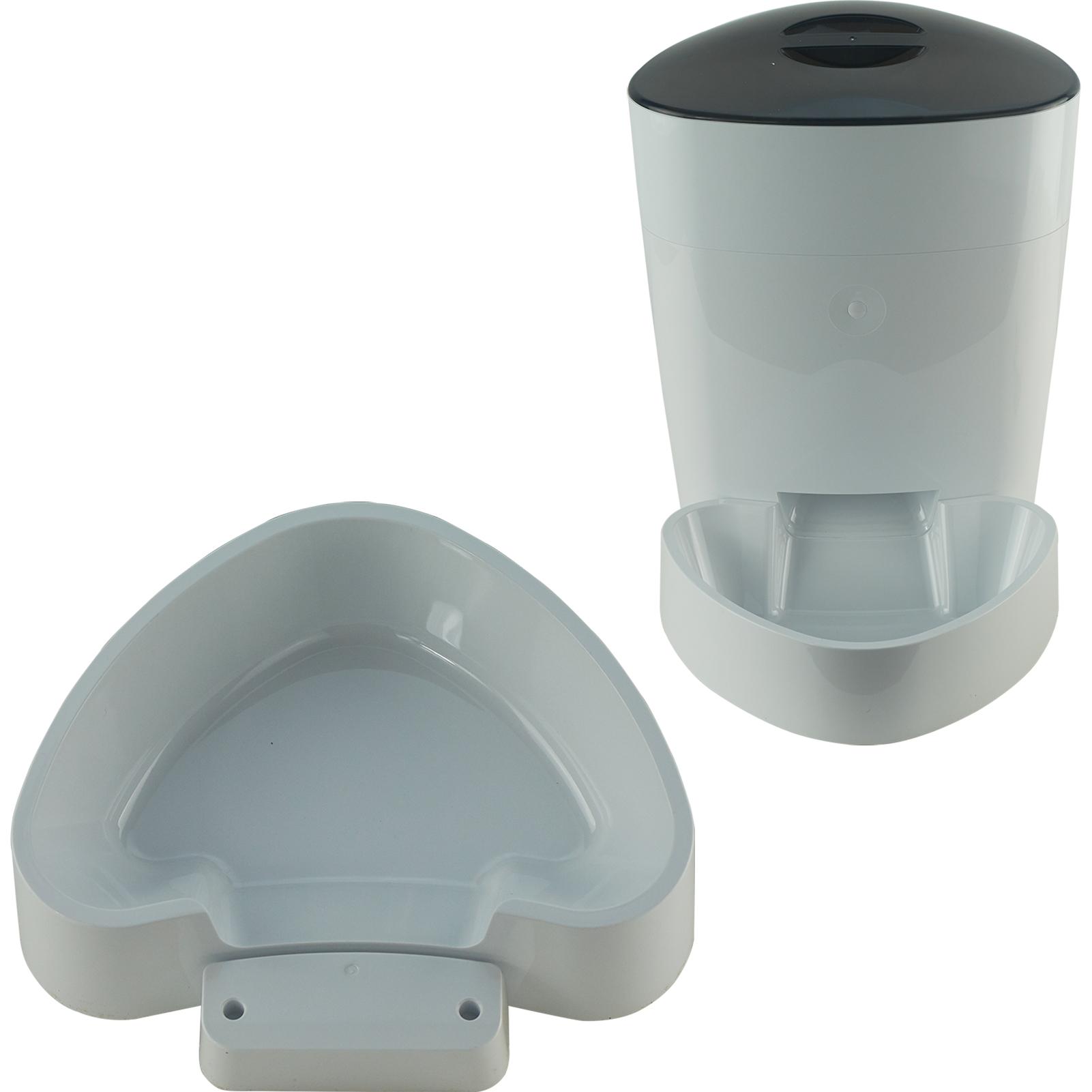 4L Automatic Feeder Smart Pet Feeder Rechargeable Electric Dry Food Container Timed Dog Cat Dispenser Timer Program