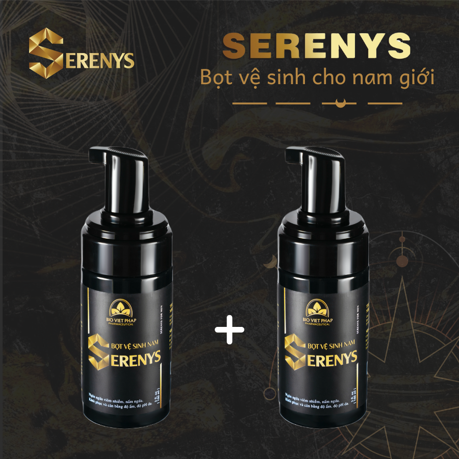 Bọt vệ sinh Serenys 100ml – Ngăn ngừa nấm ngứa ở nam