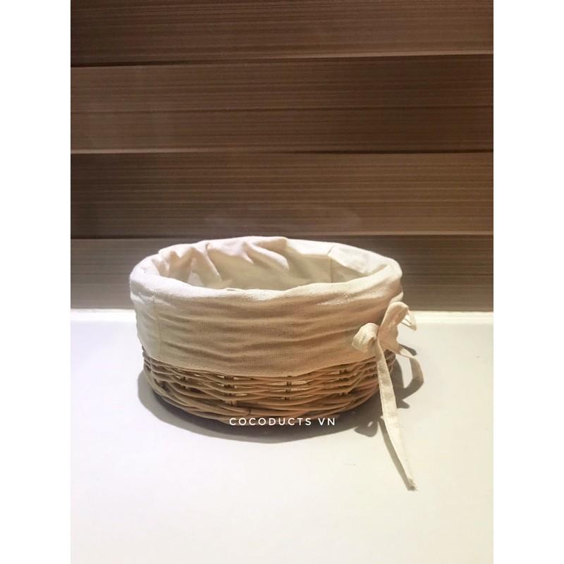 RỔ MÂY THỦ CÔNG SIZE NHỎ