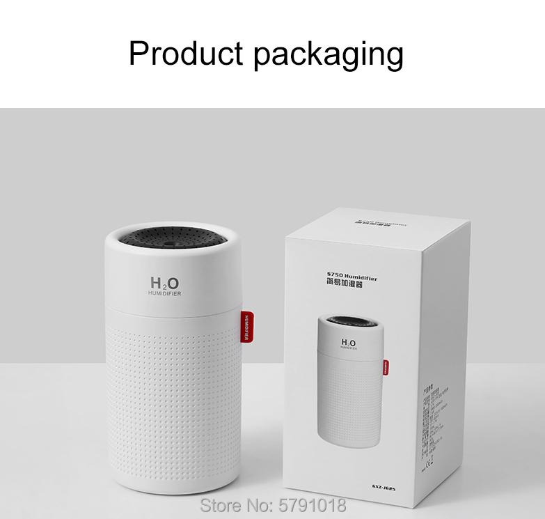 Sạc Máy Phun Sương Tạo Độ Ẩm 750Ml Lớn Dung Tích Bình Tươi Và Làm Mát Không Khí