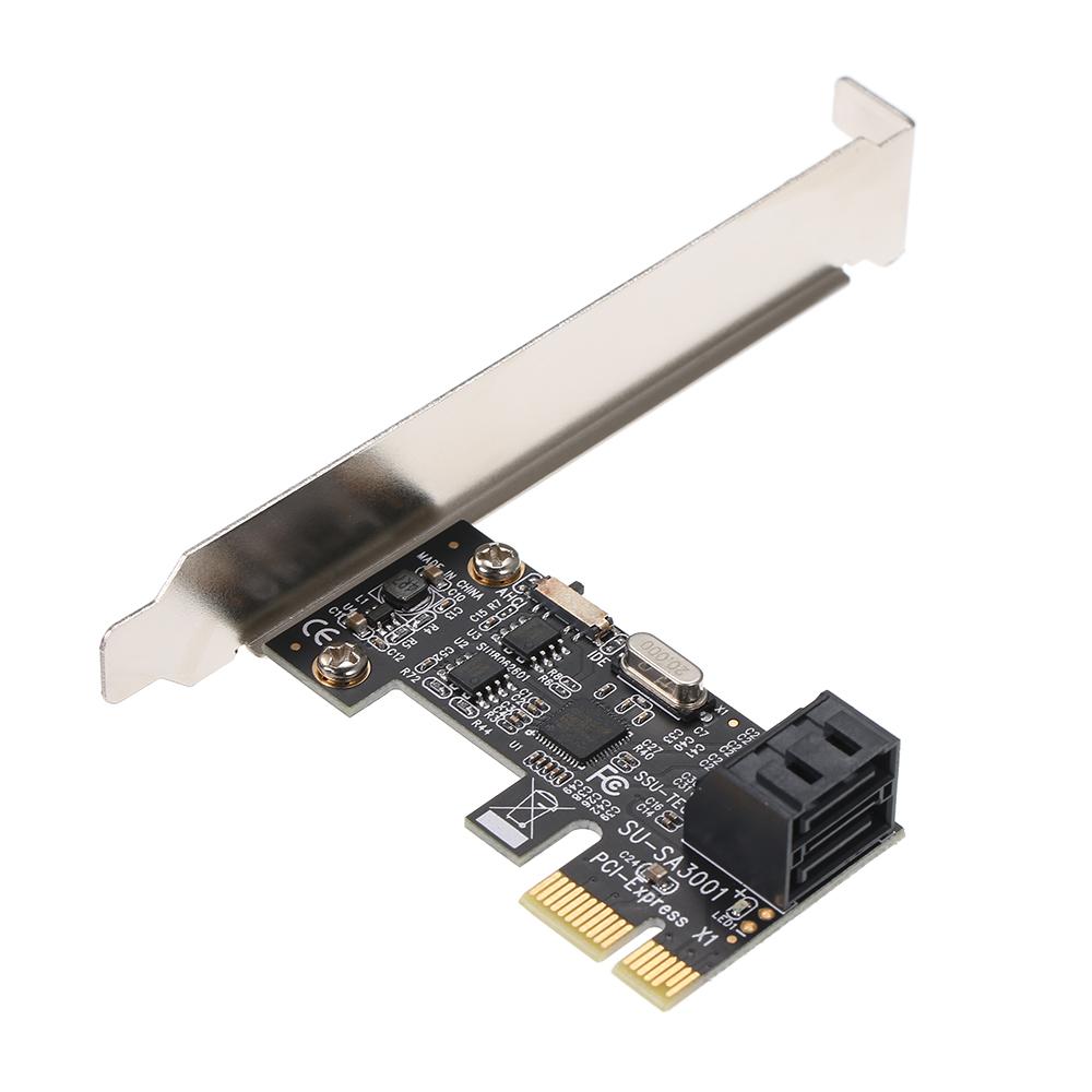 Thẻ mở rộng PCI-E sang SATA3.0 chuyển đổi cổng SATA 2 6Gbps với hỗ trợ đĩa CD