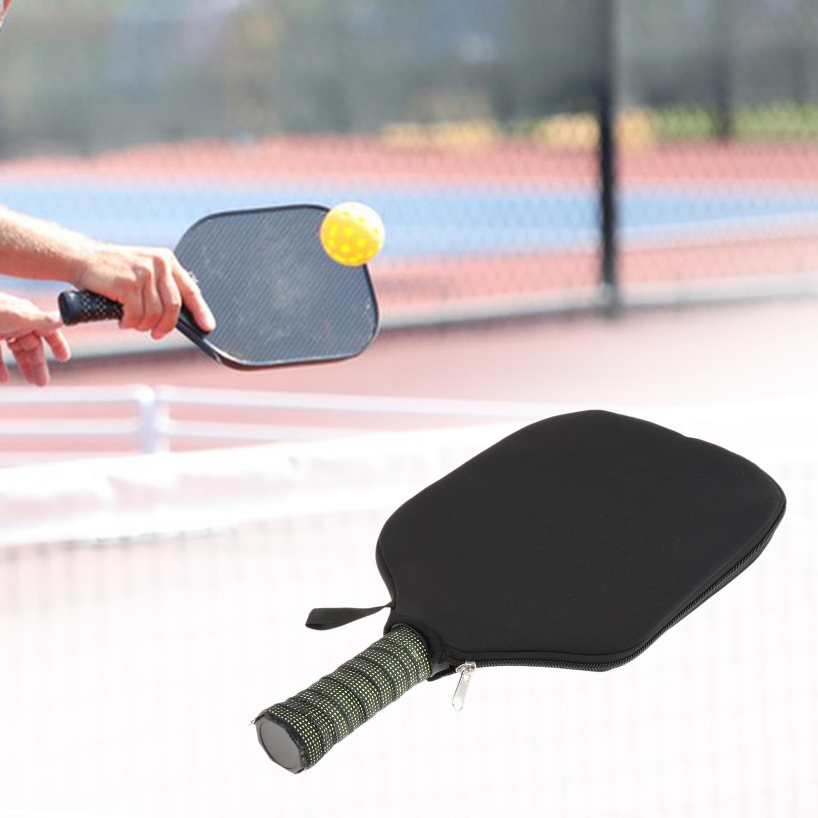 Pickleball Paddle Cover, Racket Sleeve, Premium Pouch Women Men Protective Pickleball Protection, Protector Pickleball Racket Cover for Outdoor