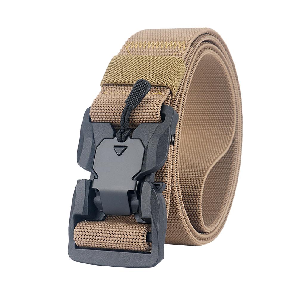 Unisex Dây Da Đa Năng Ngoài Trời Dây Nylon Dệt Dây Thắt Lưng Nam Nữ Khóa THẮT NƠ EO