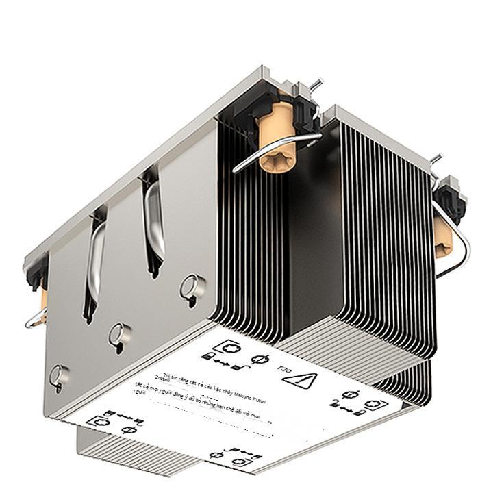 Tản nhiệt đa nền phong cách mới nhất vây nhôm 5 ống dẫn nhiệt quạt làm mát máy tính tăng tốc game chuyên dụng tản nhiệt CPU