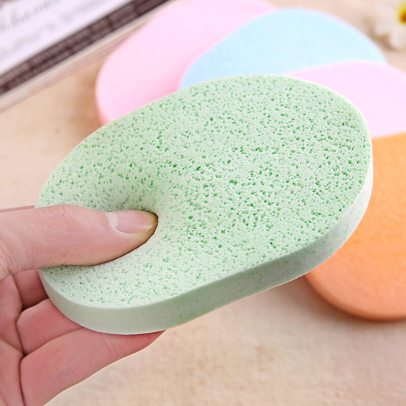 Mút Rửa Mặt Miếng Rửa Mặt Tẩy Trang Bọt Biển Siêu Mềm Mịn Làm Sạch Chăm Sóc Da Mặt Tiện Lợi