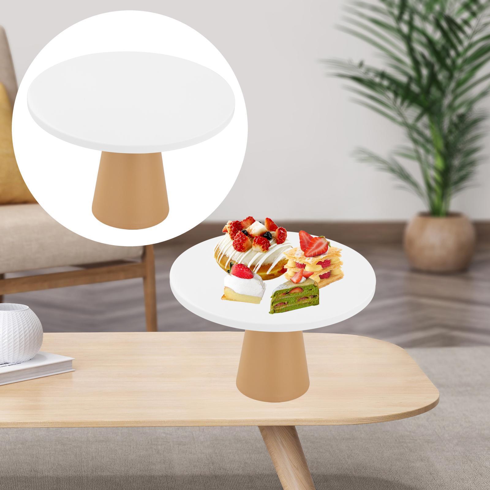 Cake Plate Round Decoration Kitchenware for Birthday Party Wedding