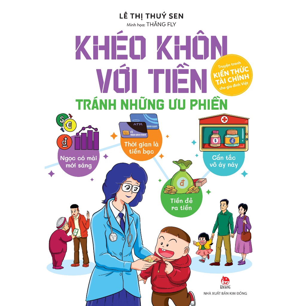 Sách Hướng Nghiệp Phát Triển Kỹ Năng Mềm - Khéo Khôn Với Tiền - Tránh Những Ưu Phiền