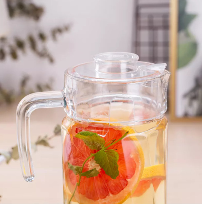 Bình Nước Thủy Tinh Pitcher Glass 1850ml | Tùy Chọn Kiểu Dáng