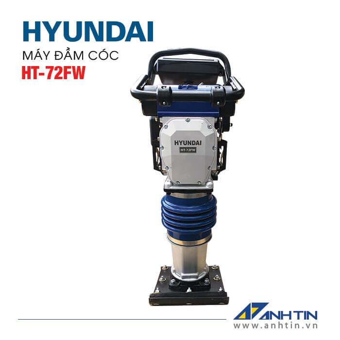 Máy đầm cóc HYUNDAI HT-72FW | Động cơ Robin EH12 | 3.0kW - 4.0HP | Tần số đập 650 - 695 lần/phút | Bảo hành 12 tháng