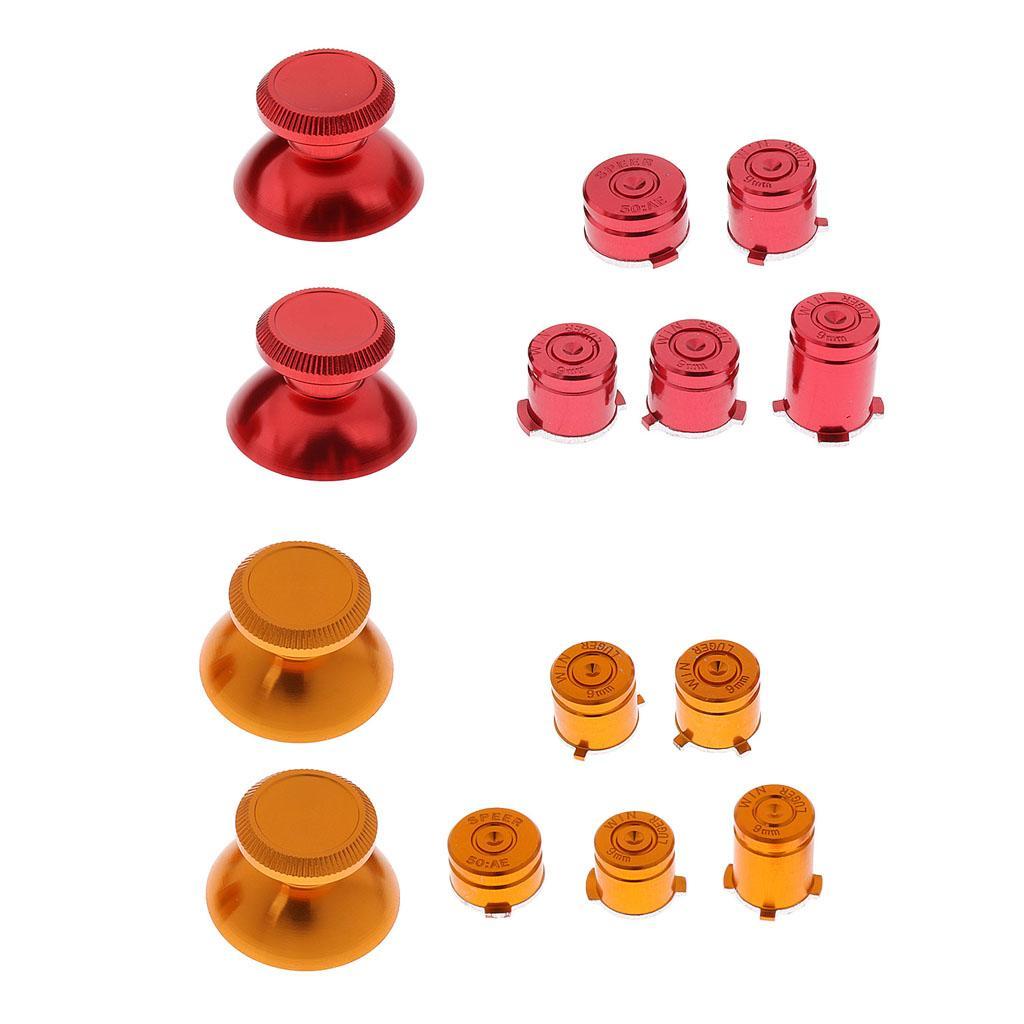 Joystick Replacement Buttons Thumb Caps & ABXY & Guide Mod Kit for Xbox One