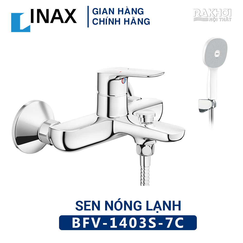 Vòi Hoa Sen Inax BFV-1403S-7C Nóng Lạnh