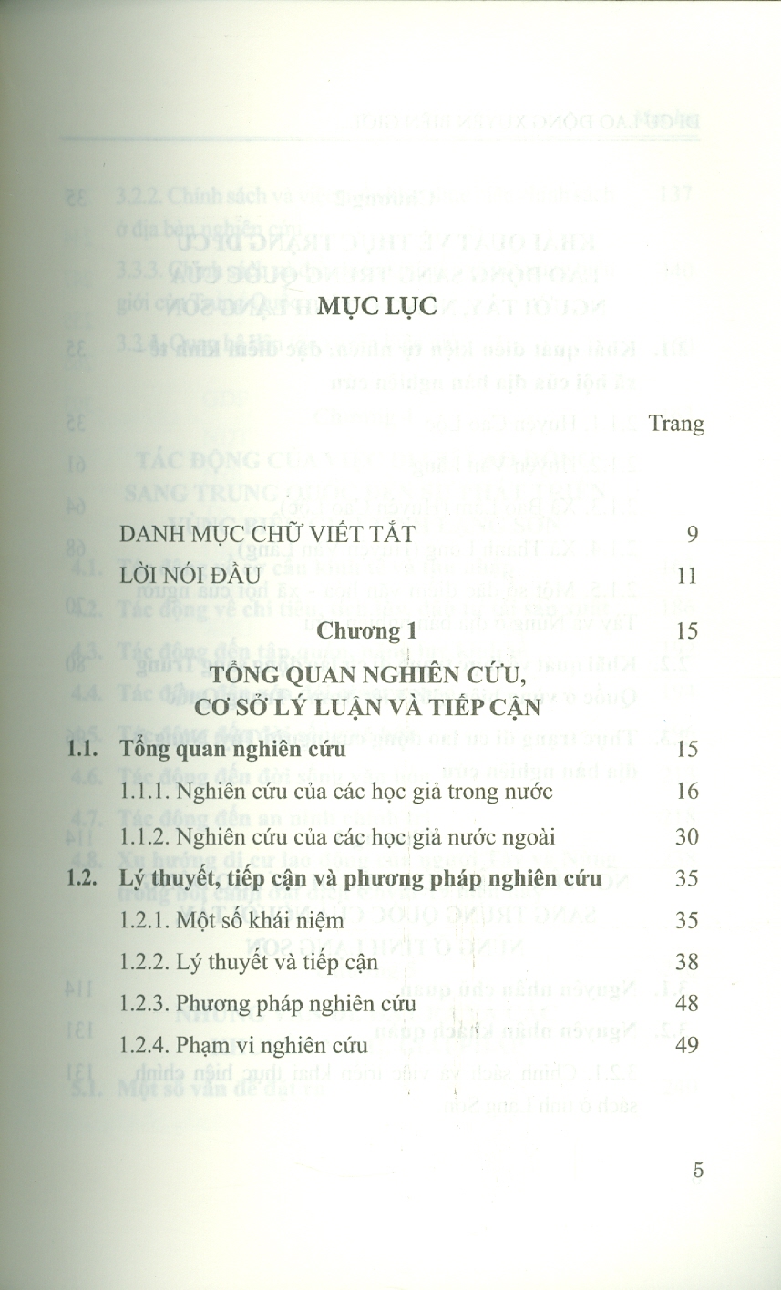 Di Cư Lao Động Xuyên Biên Giới Của Một Số Tộc Người Ở Vùng Biên Giới Việt Nam - Trung Quốc (Sách chuyên khảo) - Viện Hàn lâm Khoa học Xã hội Việt Nam - Vũ Đình Mười chủ biên