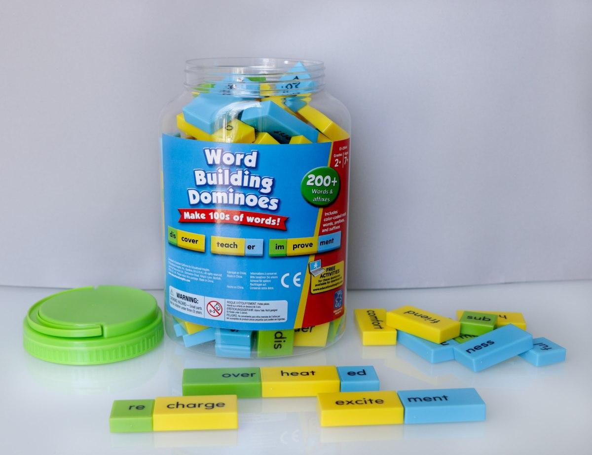 Educational Insights Bộ học ghép từ vựng - Word Building Dominoes (200+ chi tiết)