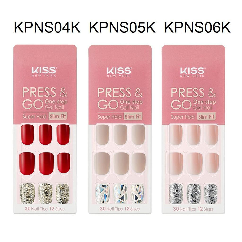 Móng Tay Gel Tự Dán Press &amp; Go Kiss New York Nail Box