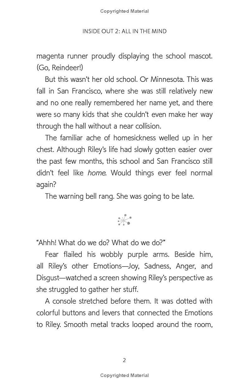 Sách ngoại văn: Disney/Pixar Inside Out 2 - All In The Mind