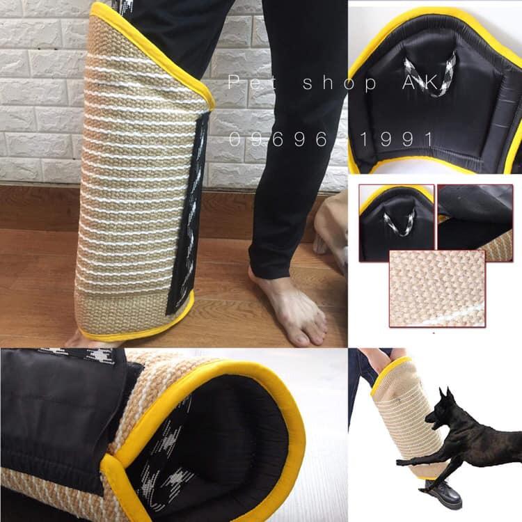 Bao chân bảo vệ huấn luyện cho chó khi tập