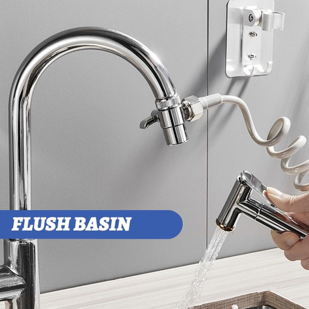 Bathroom Wash Basin External Head Flexible f/ Washing