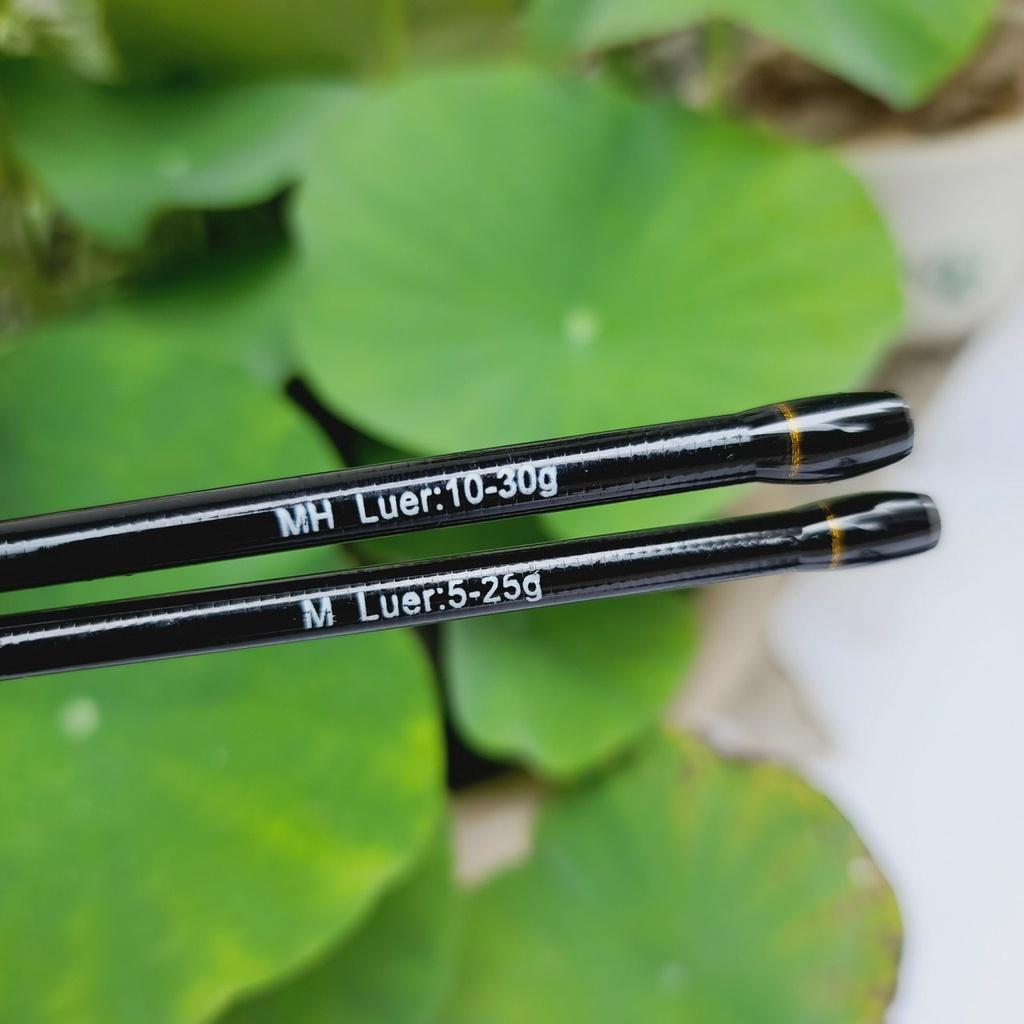 Cần câu lure 2 ngọn FVLAD Carbon cao cấp có các độ dài từ 1m8 đến 2m7 Phukiencaulure25 cần câu 2 khúc cao cấp