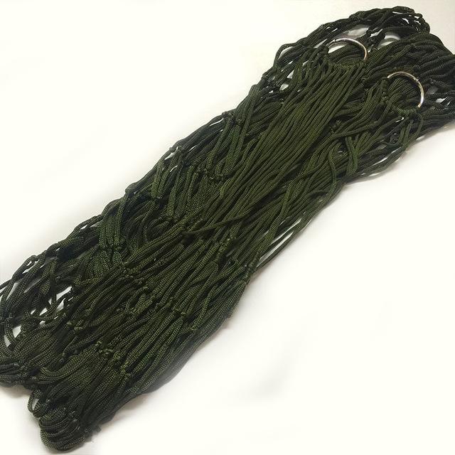 Võng Ngoài Trời Du Lịch Vườn Hamak Cắm Trại Võng Nylon Võng Ngủ Treo Ghế Lưới Võng