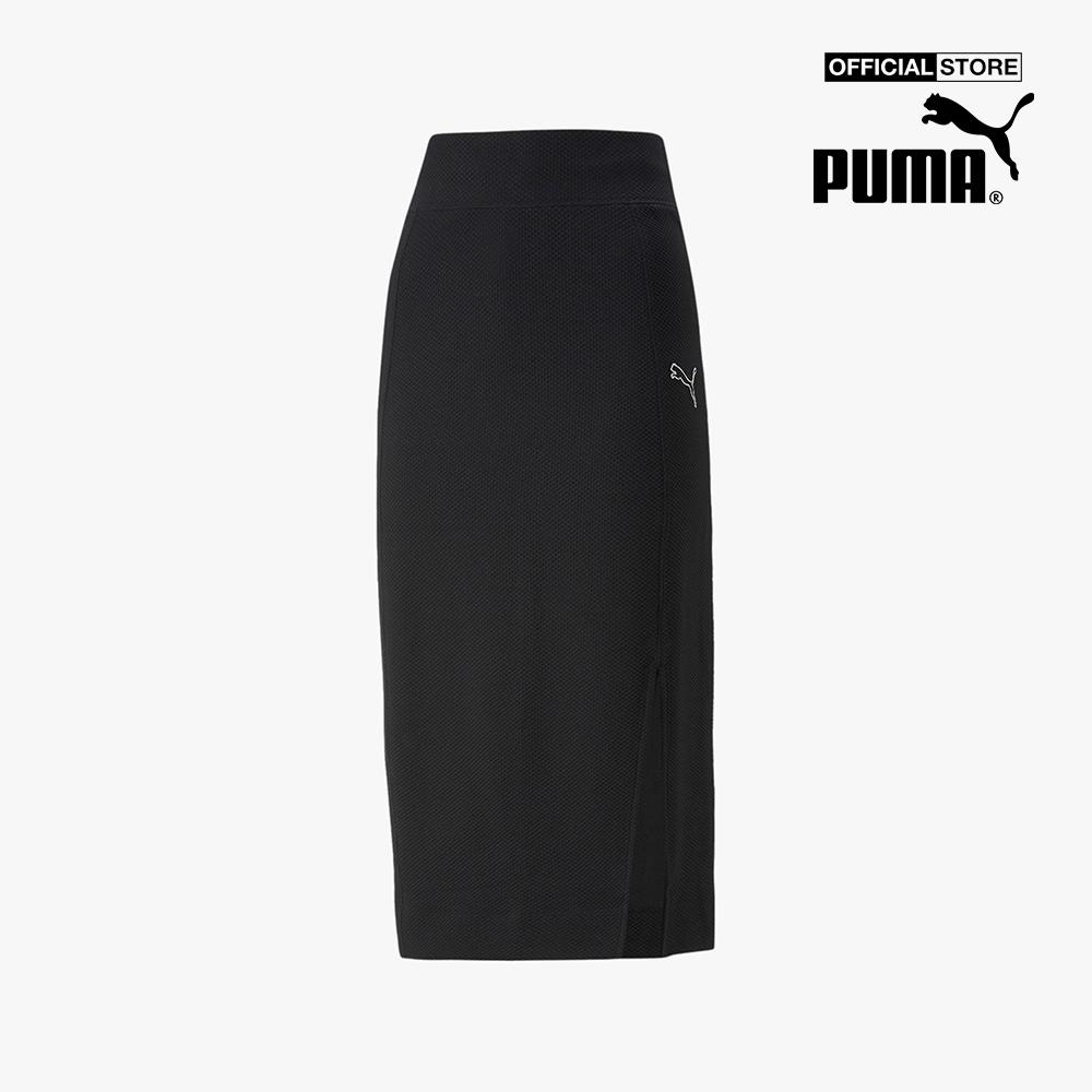 PUMA - Chân váy mini thể thao lưng thun T7 Woven 533523