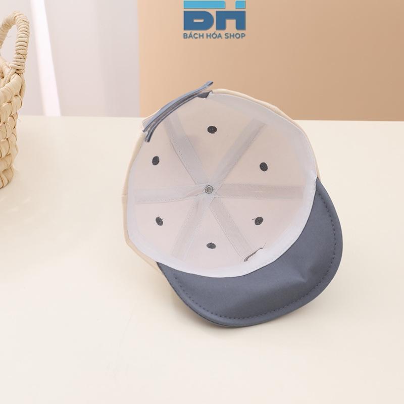 Mũ nón lưỡi trai cho bé từ 2 tháng đến 2 tuổi, phong cách thời trang, họa tiết chữ cái