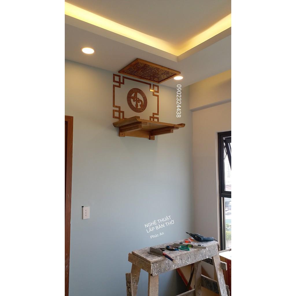 Mẫu bàn thờ hiện đại chung cư mã 1A68CV Size 68 x 48 trọn bộ đầy đủ y như trong hình tại Sóc Trăng