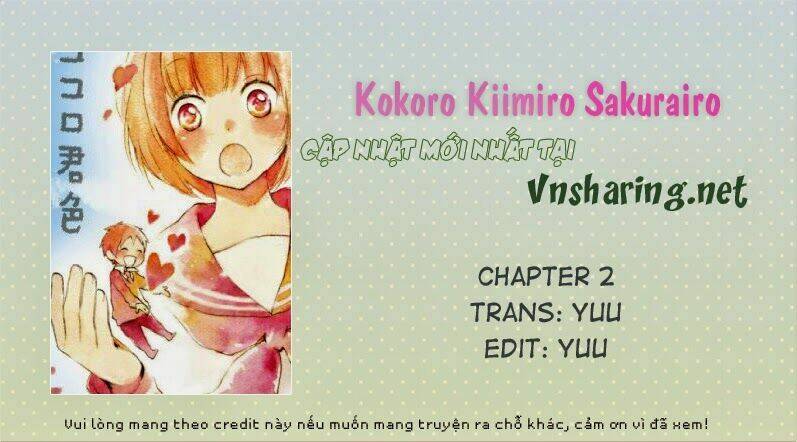 kokoro kimiiro sakurairo chapter 2 16