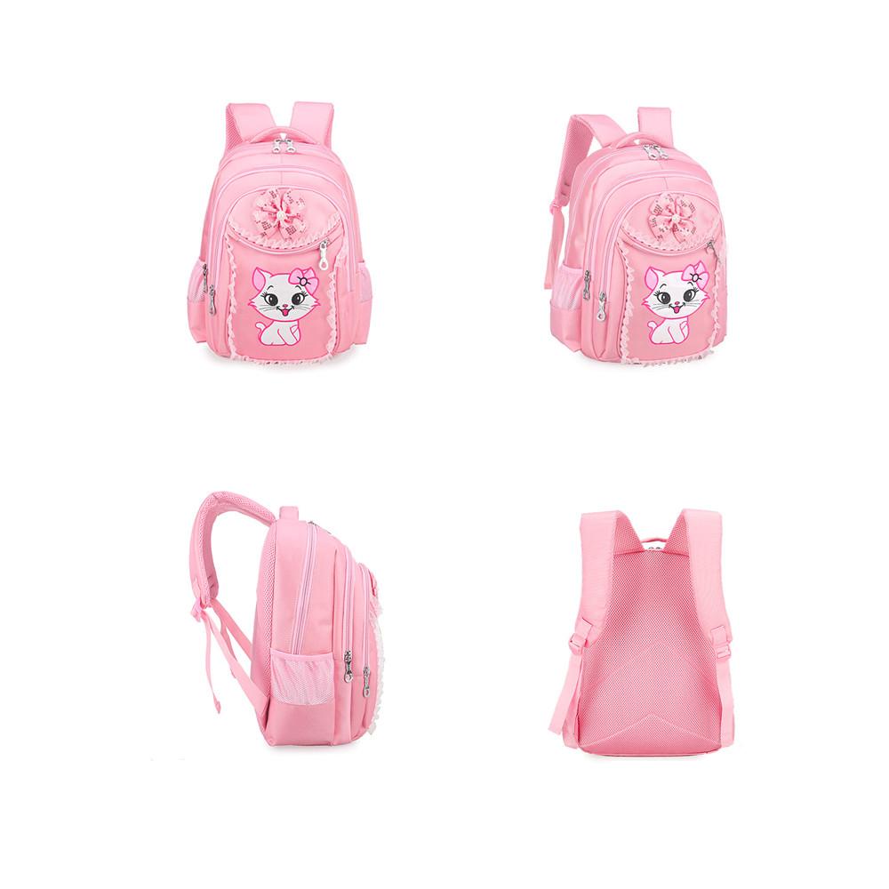 Thời trang Ngọt Ngào Mèo của Cô Gái Trường Túi Mô Hình Phim Hoạt Hình Trẻ Em Ba Lô Học Ba Lô Cô Gái Satchel Túi bút chì túi Mochila